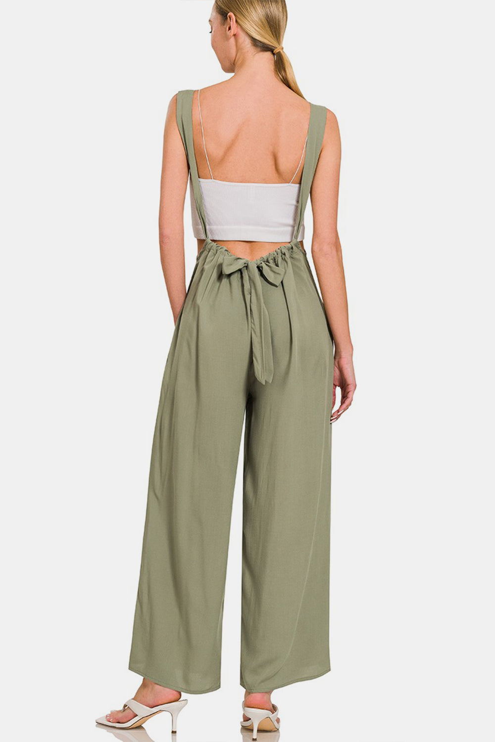 Zenana Pocketed Overalls