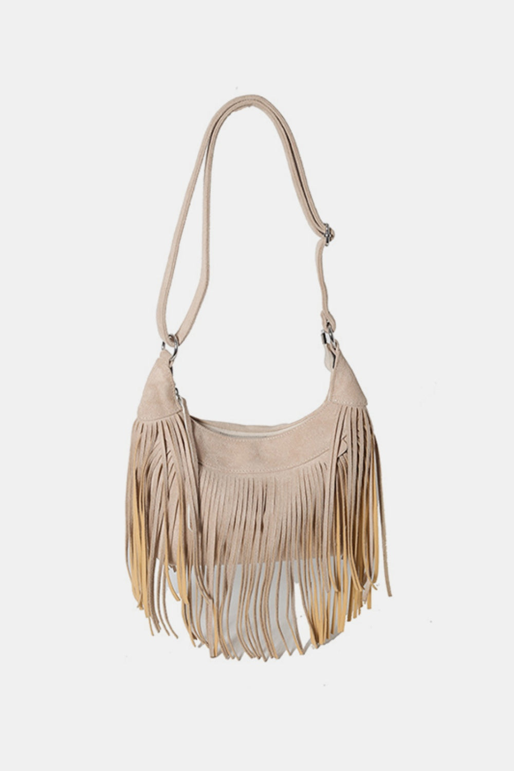 Suede Fringe Handbag