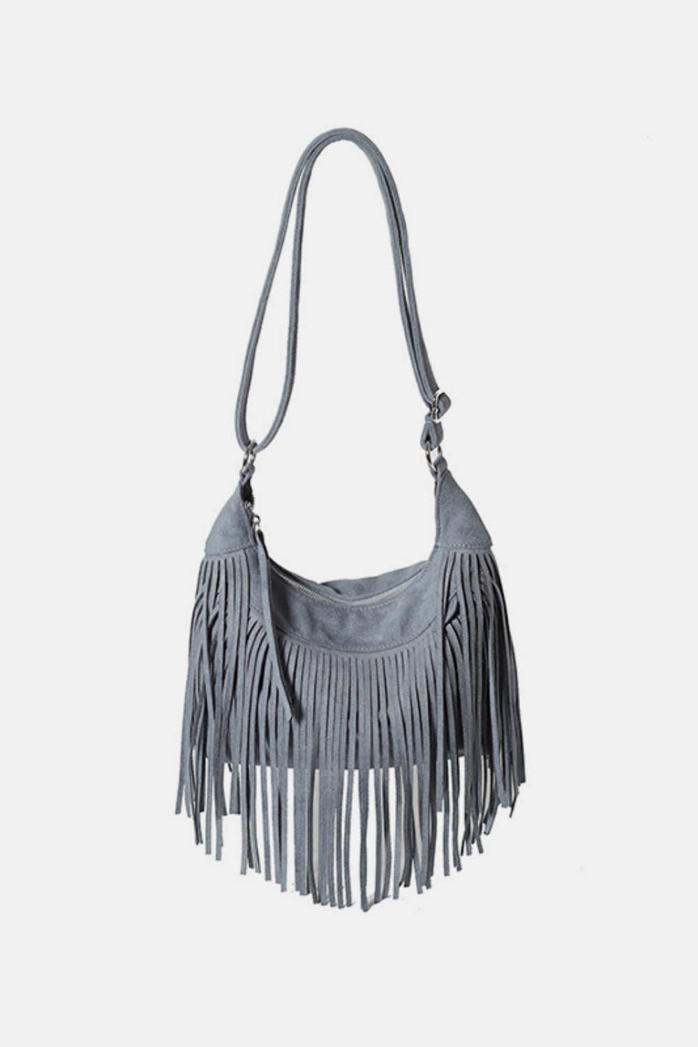 Suede Fringe Handbag